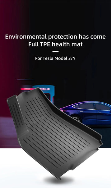 Tesla Model Y Rubberen Vloermatten - Automatten Set van 6 - Interieur Auto Accessoires 21/22/23