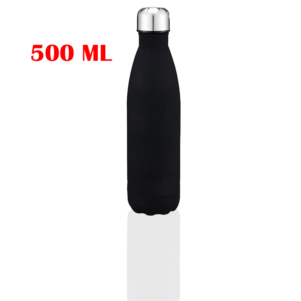 Thermosfles 500 ml - Isoleerfles met speciale rubber coating